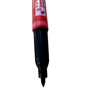 Marker budowlany czarny (cienki) PRO